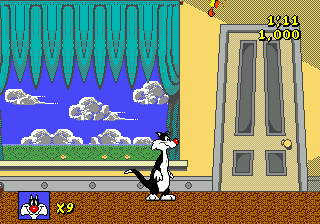 Sylvester and Tweety in Cagey Capers Screenshot 1